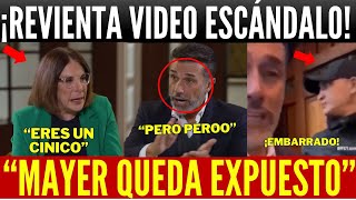 SABADAZO POR FIN CAYÓ FILTRAN VIDEO DE MAYER SALE CON ENCAPUCHADOS NI COMO NEGARLO QUEDA MUDO [upl. by Rednijar912]