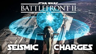 Seismic Charges ULTRA Slow Motion NO HUD 4K 60 FPS  EA Star Wars Battlefront 2 2017 [upl. by Nylisoj]