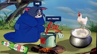 New Year Picnic Funny Meme  Tom and Jerry  Edits MukeshG [upl. by Ddahc]