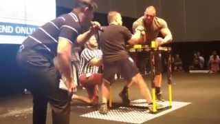 Strongman vs John Brzenk [upl. by Esiocnarf]