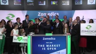 Zomedica Pharmaceuticals Corp TSXVZOM opens TSX Venture Exchange [upl. by Benildas]