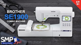 Brother SE1900 Sewing And Embroidery Machine  In Depth Demonstration [upl. by Josler]