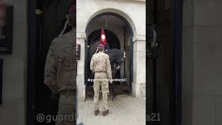 Soldier checked the horse guard fyp kingsguard shorts amazing reels [upl. by Olen]