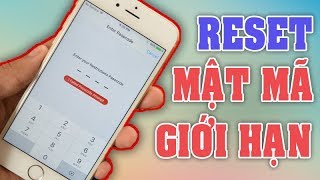 Reset mật mã giới hạn iPhone  Reset Restrictions Passcode on iPhone iPad [upl. by Ettezzil512]