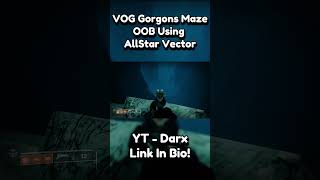 Vault Of Glass Gorgons Maze OOB using AllStar Vector  Destiny 2 [upl. by Cristina95]