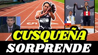 Atleta Cusqueña dejó SORPRENDIDOS a CHILENOS en la Maratón de Viña del Mar [upl. by Lindley565]