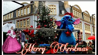 Christmas parade 2019  Santa claus parade  Luxembourg  Europe [upl. by Bohman]