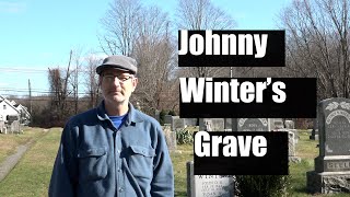 A Visit to the Gravesite of Blues Guitarist Johnny Winter [upl. by Mandal504]