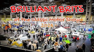 2024 NEC Classic Motor Show  Brilliant Brits and more [upl. by Aneeres243]