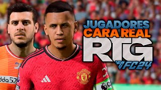 Los Mejores Jugadores con Cara Real para RTG Modo Carrera FC24 [upl. by Lindell]