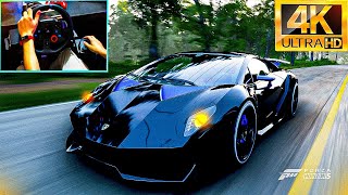 Lamborgini Sesto Elemento  Forza Horizon 5 Logitech G 29 Steering Wheel  Shifter Gameplay [upl. by Towroy]