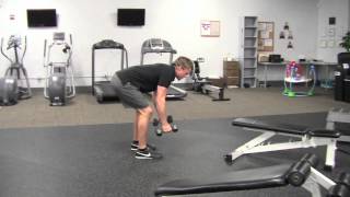 Dumbbell Bent Over Rear Delt Flye [upl. by Dinsmore550]