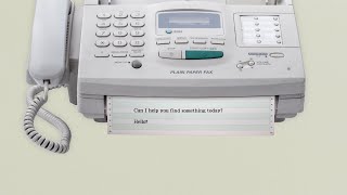 Search Made for Today Not 1999  Fax Machine [upl. by Eniledam]