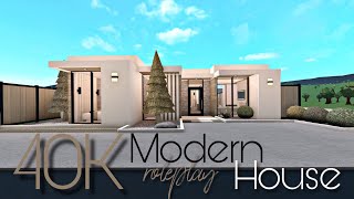 BLOXBURG 40K MODERN FAMILY HOUSE  NOGAMEPASS [upl. by Yeltsew]