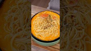 Tomato and crab pasta style food [upl. by Ecinahc]