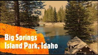 Big Springs in Island Park Idaho A Must see [upl. by Ailalue]