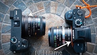 Full Frame Vs Lens Turbo II IMAGE QUALITY COMPARISON [upl. by Notseh]