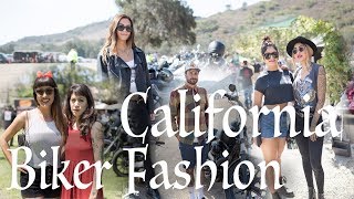 California Biker Fashion Harley Davidson カリフォルニアのバイカーファッション ハーレーダビッドソン バイク女子もたくさんいました [upl. by Olegnaid]