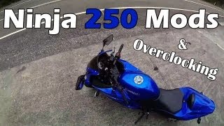 Ninja 250 Mods and Overclocking [upl. by Ahsemed]