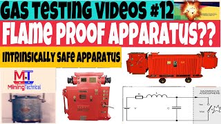 Flame proof apparatus  gas testing videos  12 हिन्दी mining technical  miningtechnical [upl. by Thorndike491]