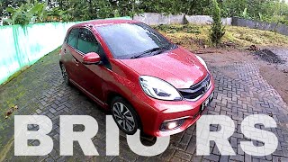 HONDA BRIO RS 2017 REVIEW INDONESIA  VLOG 21 [upl. by Yazbak]