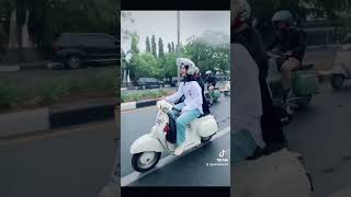 sintya vespa independence Journey ke Aceh Meulaboh sintyamarisca [upl. by Jobi41]