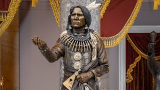 Statue of Chief Standing Bear from the Ponca Tribe unveiled in the US Capitol [upl. by Talanian760]