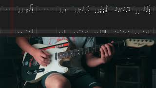 Tommys Party  Peach Pit  Full Guitar Playthrough WITH TABS [upl. by Herzog]