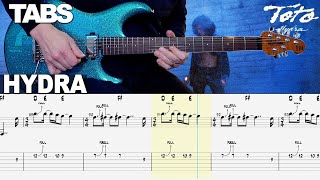 Toto  Hydra  Guitar cover WITH TABS [upl. by Yreneh]