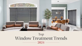 Top Window Treatment Trends 2024 I Blinds To Go [upl. by Nalaf]