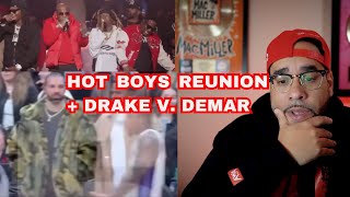 Lil Wayne Reunites Hot Boys  Drake Has Smoke For DeRozan [upl. by Siurtemed106]