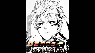 The best deuteragonist genos🔥 anime animeedit naruto dbz onepunchman jujutsukaisen deathnote [upl. by Yk592]