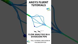 Ansys Fluent Tutorials Diversion Pipe Flow Heat Transfer  ANSYS Fluent Tutorials  TUTOR ansys [upl. by Ttcos290]