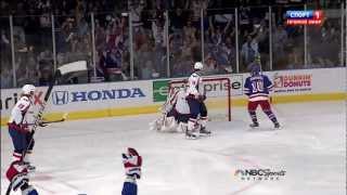 HD 01 Goal Brad Richards Capitals vs Rangers Playoffs NHL 2012 Game 7 [upl. by Chantalle]