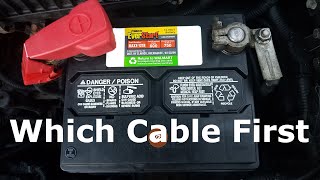 How to Disconnect and Reconnect the Car Battery [upl. by Artenal334]