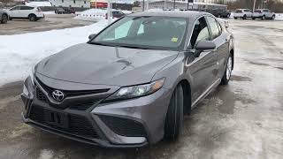 Gray 2023 Toyota Camry CAMRY SE Review Brockville ON  1000 Islands Toyota [upl. by Giacomo117]