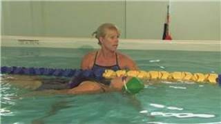 Swimming Tips  Practicing Backstroke Arm Movements in the Water [upl. by Call]