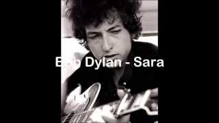 Sara  Bob Dylan  lyrics [upl. by Llerehs]