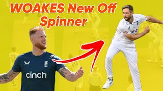 Why CHris WOAKES Bowl Off Spin Vs SL  WOAKES Eng New Off Spinner [upl. by Hgierb]