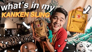 Whats in my Fjallraven Kanken Sling 🎒✨  Review Philippines [upl. by Noakes]