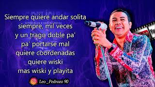 Trago Doble Diego Daza  Letra [upl. by Kloster]