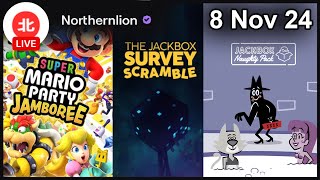 Super Mario Party Jamboree  Jackbox  8 Nov 2024  Northernlion VODs No chat [upl. by Hannahc]