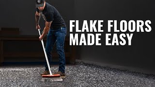 Leggari FLAKE FLOOR In 5 Simple Steps  Durable amp High End [upl. by Aggy]