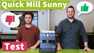 Quick Mill Sunny Espressomaschine  Zwiespältiges Feedback [upl. by Ulises]