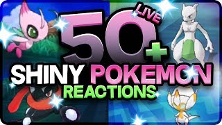 50 BEST SHINY POKEMON REACTIONS Pokemon Ultra Sun and Moon Shiny Montage Epic Shiny Reactions [upl. by Heathcote]