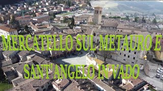 DJI Mini 2  MERCATELLO SUL METAURO E SANTANGELO IN VADO [upl. by Chadwick647]