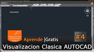 AutoCAD 2015 Tutorial Basico Starter 04  Visualizacion Clasica  Classic view on autocad 2015 en HD [upl. by Eelrefinnej161]