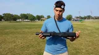 Laser Tag Gun Range ReviewBattle Rifle Pro [upl. by Adiaroz]