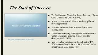 Consumer Culture Assignment The Sucess Of The John Lewis Christmas Adverts [upl. by Haley]