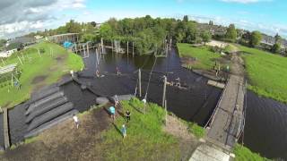 Poldersport de kwakel by drone [upl. by Afira]